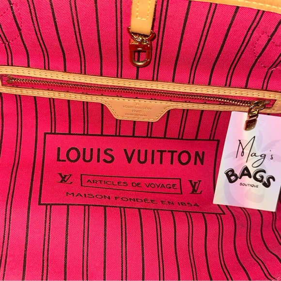 Louis Vuitton: Neverfull MM Monogram Chains Nautical Bay Cruise Yacht Tote - Picture 8 of 11